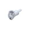 CPC (Colder) PMCD Quick-Disconnect Fitting, Hose Barb Body, Acetal, Valved, 1/8" ID