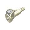 CPC (Colder) PMCD12 Quick-Disconnect Fitting, Hose Barb Body, Polypropylene, Valved, 1/4" ID