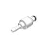 CPC (Colder) PMCD Quick-Disconnect Fitting, Hose Barb Insert, Acetal, Valved, 1/8" ID