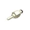 CPC (Colder) PMCD12 Quick-Disconnect Fitting, Hose Barb Insert, Polypropylene, Valved, 1/8" ID