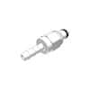 CPC (Colder) PMCD Quick-Disconnect Fitting, Hose Barb Insert, Acetal, Valved, 3/16" ID