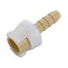 CPC (Colder) Mini Quick-Disconnect Fitting, Hose Barb Body, PP, Non-Valved, 1/16" ID; 1/Ea