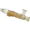 CPC (Colder) Steam-Thru® II Sanitary Steam-in-Place Connector, Two Cycle, Polysulfone with Polycarbonate Sleeve, 3/8" ID x 3/4" x 1-1/2" Sanitary; 1/Each
