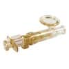 CPC (Colder) Steam-Thru® II Sanitary Steam-in-Place Connector, Two Cycle, Polysulfone with Polycarbonate Sleeve, 3/4" ID x 3/4" x 1-1/2" Sanitary; 1/Each