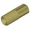 Diba Omni-Lok™ Compact Tubing End Fitting, inverted cone, 1/16"OD, 1/4"-28 UNFM, PEEK; 10/pk