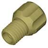 Dibafit™ Short Thread Tubing End Fitting, Type S/P, 1/8"OD, 1/4"-28 UNF(M), PEEK; 10/pk