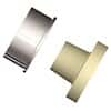 Diba Omni-Lok™ Type-S Ferrule, 1/8" OD tubing, PEEK™ / SS, flat bottom; 10/pk