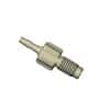 Dibafit™ Adapter, 1/4"-28 UNF(M) flat bottom to 2.0 mm ID, PEEK™; 5/pk