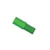 Diba Omni-Lok™ Compact Tubing End Fitting, inverted cone, 1/8"OD, 1/4"-28 UNFM, green PP; 10/pk
