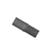Diba Omni-Lok™ Compact Tubing End Fitting, Type S/P, 1/16"OD, 1/4"-28 UNF(M), gray PP; 10/pk