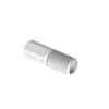 Diba Omni-Lok™ Compact Tubing End Fitting, Type S/P, 1/16"OD, 1/4"-28 UNF(M), white PP; 10/pk