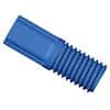 Diba Omni-Lok™ Compact Tubing End Fitting, Type S/P, 1/16"OD, 1/4"-28 UNF(M), blue PP; 10/pk