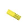 Diba Omni-Lok™ Compact Tubing End Fitting, Type S/P, 1/16"OD, 1/4"-28 UNF(M), yellow PP; 10/pk