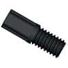Diba Omni-Lok™ Compact Tubing End Fitting, Type S/P, 1/16"OD, M6 ISO(M), black PP; 10/pk