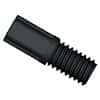 Diba Omni-Lok™ Compact Tubing End Fitting, Type S/P, 1/8"OD, 1/4"-28 UNF(M), black PP; 10/pk