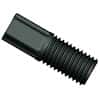 Diba Omni-Lok™ Compact Tubing End Fitting, Type S/P, 3/16"OD, 5/16"-24 UNF(M), black PP; 10/pk