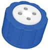 Diba Omnifit® T-Series Solvent Bottle Cap, GL38/38-430 (glass), 4 Luer Ports with Valve