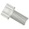Dibafit™ Gripper Fitting, 1/4"-28 UNF(M), 1/16" OD tubing, natural ETFE; 10/pk