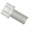 Dibafit™ Gripper Fitting, 1/4"-28 UNF(M), 1/8" OD tubing, natural ETFE; 10/pk