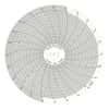 Dickson 4" Circular Chart Recorder Paper, 0 to 500 psi, 24 Hours, 60/Box
