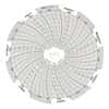 Dickson 4" Circular Chart Recorder Paper, 0 to 200 psi, 7 Days, 60/Box