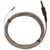 Digi-Sense Sm Surf Thermistor, Epo x y Backed, 316 SST, Phono Plug, 24" FEP Leads