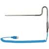 Digi-Sense Type-T Heavy-Duty SS Penetrationation Probe Mini-Connector, 6" L .188 Dia Grounded 