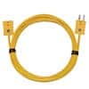 Digi-Sense Type-K, Extension Cable, Std, 10ft, 20-Gauge