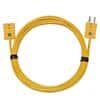 Digi-Sense Type-K, Extension Cable, Std, 50ft, 20-Gauge