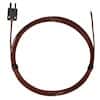 Digi-Sense Type-J, FEP-Insulated Probe, Mini-Connector, Exposed, 10ft 24 -Gauge