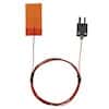 Digi-Sense Type-J Self-Adhesive Tape Probe 1" x 2" Mini-Con 5ft FEP Ins Wire (Pk/3)