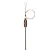 Digi-Sense Type J Spring Loaded Ind Thermocouple Probe Probe 4" L, 12" Ext .250 Dia, Ung Jct
