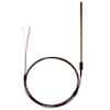 Digi-Sense Type J Economic Hollow Thermocouple Probe 6" L, 36" E x t 24 Awg .250 Dia, Ungrounded Junction 