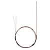 Digi-Sense Type T Economic Hollow Thermocouple Probe 12" L, 36" E x t 24 Awg .125 Dia, Ungrounded Junction 