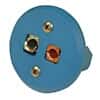 Digi-Sense Panel-Mount Standard Connector, Type-T, Round, Female, 1/Ea