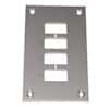 Digi-Sense Thermocouple Mounting Panel, Vertical, Mini Connectors; 4 Circuits