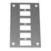 Digi-Sense Thermocouple Mounting Panel, Vertical, Mini Connectors; 6 Circuits