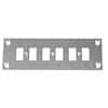 Digi-Sense Thermocouple Mounting Panel, Horizontal, Mini Connectors; 6 Circuits