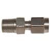 Digi-Sense Compression Fitting; Probe Diameter 3/16"; 316 Stainless Steel; 1/4"NPT (M)