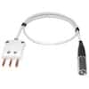 Digi-Sense RTD 3-P" Conn Adapter ANSI Male Mini Conn to Fem 10" FEP Wire