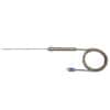Digi-Sense Type-T, All SS Probe, Mini-Connector, 8" L, .125 Dia, Grounded