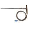 Digi-Sense Type-T, Heavy Duty SS T-Handle Probe, 10" L, Mini-Connector, .250" Dia, Grounded 