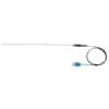Digi-Sense Type-T, High-Temperature Wire Probe, 25" Length, 0.063" Diameter, Mini-Connector, Grounded , 3 ft 24-Gauge Cable
