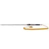 Digi-Sense Type-K, E x tra-Long SS Probe, Mini-Connector, 10" L. .125" Dia Tip, Grounded 