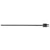 Digi-Sense Type-J Ind Detachable PFA-Ctd Probe, Mini-Connector, 8" L, .145 Dia, Grounded 