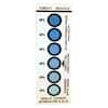 Drierite 60136 Relative Humidity Indicator Card, 6 Levels for 10% to 60% RH