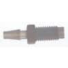 DWK Life Sciences (Kimble) Hose Barb to Threaded Fitting, Straight Adapter, ETFE, 1/16" ID x 1/4-28 UNF(M)