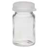 DWK Life Sciences (Wheaton) 225546 Glass Specimen Vials, Clear with LDPE Snap Caps, 120 mL; 72/Cs