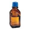 DWK Life Sciences (Wheaton) 844027 Amber Glass Safety Bottle, PVC-coated, 500 mL, GL32, 33 mm cap