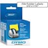 Dymo 30327 File labels, 9/16" x 3 7/16", 130 labels/roll, 2 rolls/pack